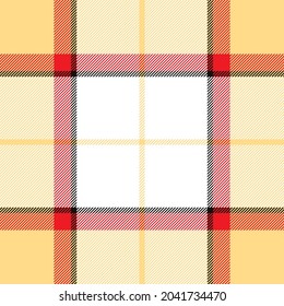 Plaid pattern seamless. Check fabric texture. Stripe square background. Vector textile tartan design.