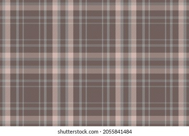 Plaid-Muster nahtlos. Überprüfen Sie die Textur des Stoffes. Streifen, quadratischer Hintergrund. Vektor Textil Design Tartan.