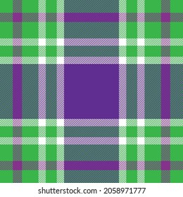 Plaid pattern seamless. Check fabric texture. Stripe square background. Vector textile tartan design.