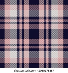 Plaid pattern seamless. Check fabric texture. Stripe square background. Vector textile design tartan.