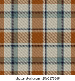 Plaid pattern seamless. Check fabric texture. Stripe square background. Vector textile design tartan.