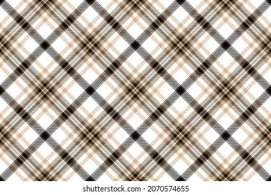 Plaid pattern seamless. Check fabric texture. Stripe square background. Vector textile design tartan