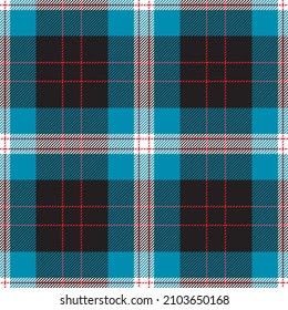 Plaid pattern seamless. Check fabric texture. Stripe square background. Tartan vector textile design.