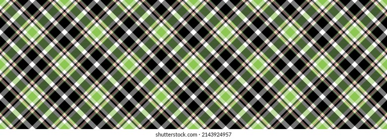 El patrón de plástico es impecable. Comprobar la textura de tela. Fondo cuadrado de banda. Tartán de diseño textil vectorial