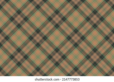 Plaid pattern seamless. Check fabric texture. Stripe square background. Vector textile design tartan
