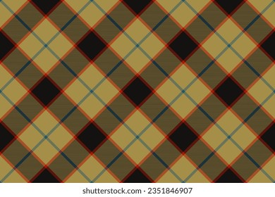 Plaid pattern seamless. Check fabric texture. Stripe square background. Vector textile design tartan