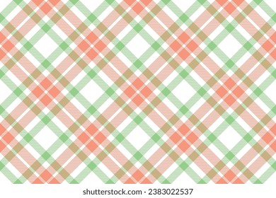 Plaid pattern seamless. Check fabric texture. Stripe square background. Vector textile design tartan