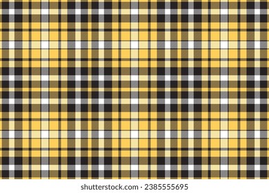 Plaid pattern seamless. Check fabric texture. Stripe square background. Vector textile design. Tartan backdrop.