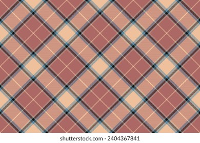 Plaid pattern seamless. Check fabric texture. Stripe square background. Vector textile design tartan