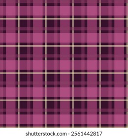 Plaid pattern seamless. Check fabric texture. Stripe square background