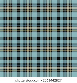 Plaid pattern seamless. Check fabric texture. Stripe square background