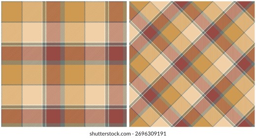 Padrão xadrez vetor de textura de verificação sem costura para camisa, jogar, envoltório, vestido, cobertor e outros tecidos modernos design de tecido de moda. Vetor
Padrão Jogado Sem Costura. Escocês Clássico