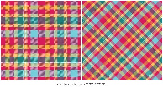 Padrão xadrez vetor de textura de verificação sem costura para camisa, jogar, envoltório, vestido, cobertor e outros tecidos modernos design de tecido de moda. Vetor
Padrão Jogado Sem Costura. Clássico