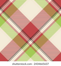Plaid Pattern Seamless. Checker Pattern Seamless Tartan Illustration Vector Set for Scarf, Blanket, Other Modern Spring Summer Autumn Winter Holiday Fabric Print.