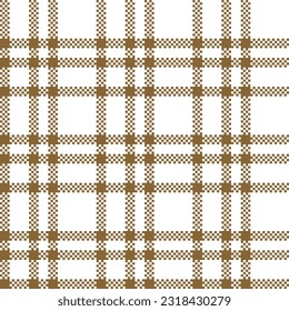 Plaid Pattern Seamless. Checker Pattern Template for Design Ornament. Seamless Fabric Texture.