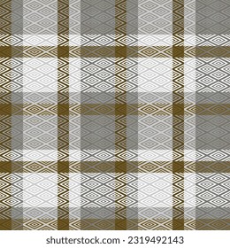 Plaid Pattern Seamless. Checker Pattern Template for Design Ornament. Seamless Fabric Texture.