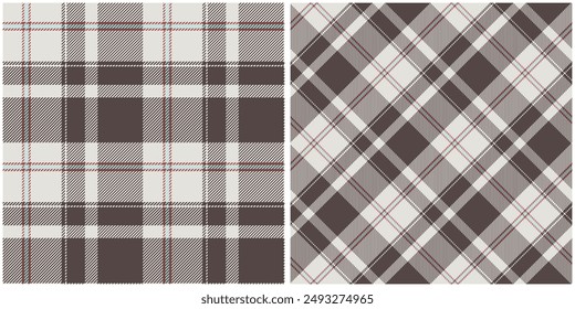 Plaid Pattern Seamless. Checker Pattern Template for Design Ornament. Seamless Fabric Texture.