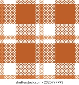 Plaid Pattern Seamless. Checker Pattern Traditional Scottish Woven Fabric. Lumberjack Shirt Flannel Textile. Pattern Tile Swatch Included.