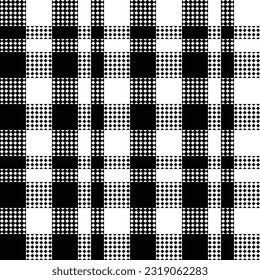 Plaid Pattern Seamless. Classic Scottish Tartan Design. Template for Design Ornament. Seamless Fabric Texture.