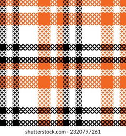 Plaid Pattern Nahtlos. Classic Scottish Tartan Design. Vorlage für Design-Ornament. Nahtlose Stoffstruktur.