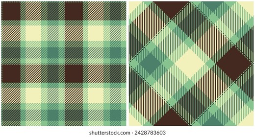 Plaid Pattern Seamless. Classic Scottish Tartan Design. Seamless Tartan Illustration Vector Set for Scarf, Blanket, Other Modern Spring Summer Autumn Winter Holiday Fabric Print.