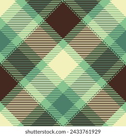 Patrón de cuadros sin costuras. Diseño clásico escocés de tartán. Conjunto de vectores de ilustración de tartán sin costura para bufanda, manta, otro estampado moderno de tela de vacaciones de otoño de primavera y verano.