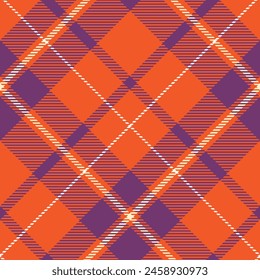 Plaid Pattern Seamless. Classic Scottish Tartan Design. Traditional Scottish Woven Fabric. Lumberjack Shirt Flannel Textile. Pattern Tile Swatch Included. Gingham check plaid pattern