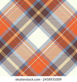 Plaid Pattern Seamless. Classic Scottish Tartan Design. Traditional Scottish Woven Fabric. Lumberjack Shirt Flannel Textile. Pattern Tile Swatch Included. Gingham check plaid pattern