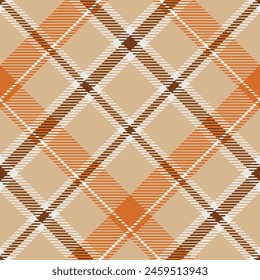 Plaid Pattern Seamless. Classic Scottish Tartan Design. Traditional Scottish Woven Fabric. Lumberjack Shirt Flannel Textile. Pattern Tile Swatch Included. Gingham check plaid pattern