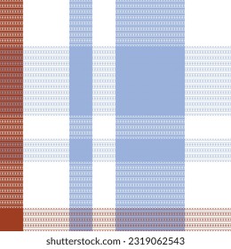 Plaid Pattern Seamless. Classic Plaid Tartan Template for Design Ornament. Seamless Fabric Texture.