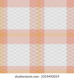 Plaid Pattern Seamless. Classic Plaid Tartan Traditional Scottish Woven Fabric. Lumberjack Shirt Flannel Textile. Pattern Tile Swatch Included.