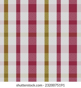 Plaid Pattern Seamless. Classic Plaid Tartan Template for Design Ornament. Seamless Fabric Texture.