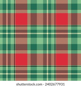 Plaid Pattern Seamless. Classic Plaid Tartan for Scarf, Dress, Skirt, Other Modern Spring Autumn Winter Fashion Textile Design.
