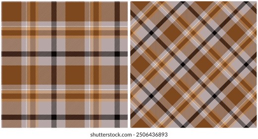 Plaid Pattern Seamless. Classic Plaid Tartan Seamless Tartan Illustration Vector Set for Scarf, Blanket, Other Modern Spring Summer Autumn Winter Holiday Fabric Print.