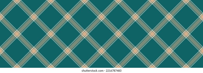 Plaid pattern seamless fabric texture in vector