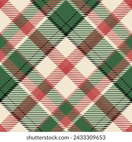 Plaid Pattern Seamless. Gingham Patterns Seamless Tartan Illustration Vector Set for Scarf, Blanket, Other Modern Spring Summer Autumn Winter Holiday Fabric Print.