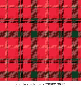 Plaid Pattern Seamless. Scottish Plaid red colour background.  Xmas Scottish Buffolo check flannel art design fo print fabric clots jacket kilt cotton fashion lumberjack 