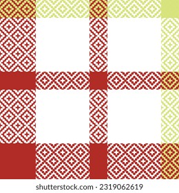 Plaid Pattern Seamless. Scottish Tartan Pattern Template for Design Ornament. Seamless Fabric Texture.