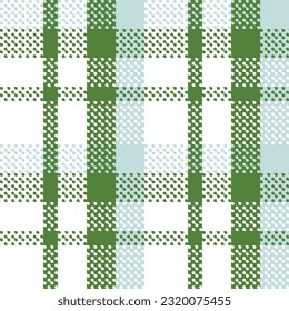 Plaid Pattern Seamless. Scottish Plaid, Traditional Scottish Woven Fabric. Lumberjack Shirt Flannel Textile. Pattern Tile Swatch Included.
