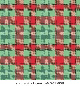 Plaid Pattern Nahtlos. Scottish Plaid, Traditional Scottish Woven Fabric. Lumberjack Shirt Flannel Textil. Muster-Tile-Armbanduhr inbegriffen.