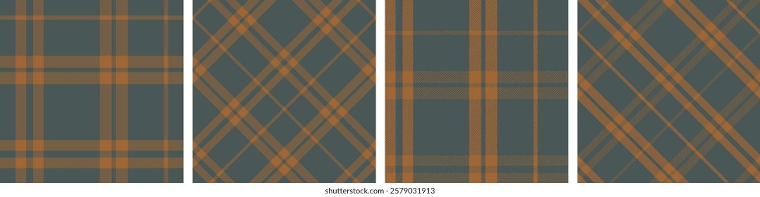 Plaid pattern seamless tartan check plaid for skirt, tablecloth, blanket, duvet cover, or other modern fashion print.