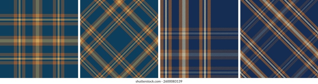 Plaid pattern seamless tartan check plaid for skirt, tablecloth, blanket, duvet cover, or other modern fashion print.