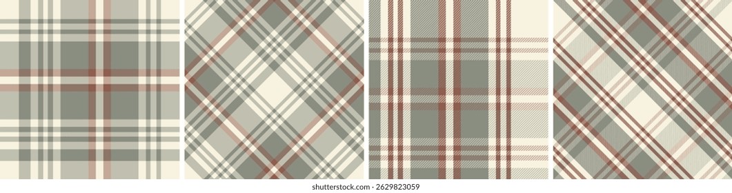 Patrón de cuadros cuadros de tartán sin costuras a cuadros para falda, mantel, manta, funda nórdica u otro estampado de moda moderna.