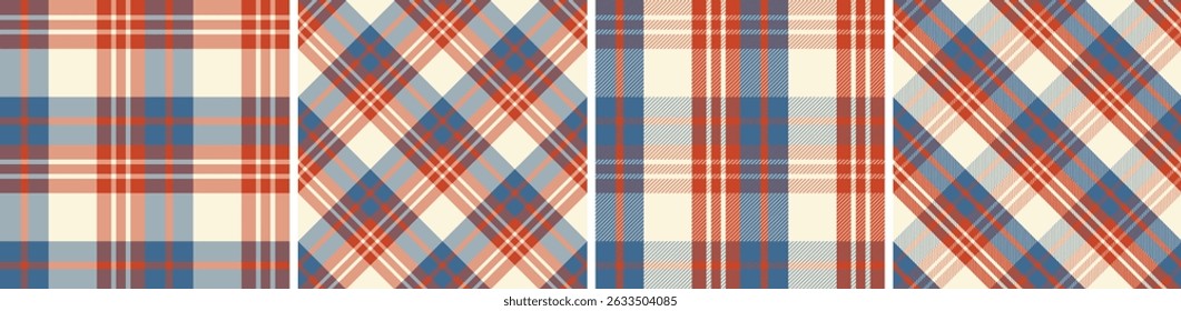 Xadrez padrão de tartan sem costura xadrez xadrez para saia, toalha de mesa, cobertor, capa de edredão ou outra impressão de moda moderna.