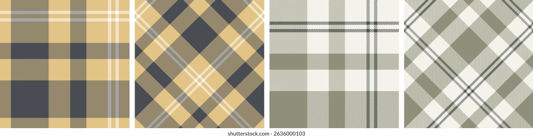 Xadrez padrão de tartan sem costura xadrez xadrez para saia, toalha de mesa, cobertor, capa de edredão ou outra impressão de moda moderna.