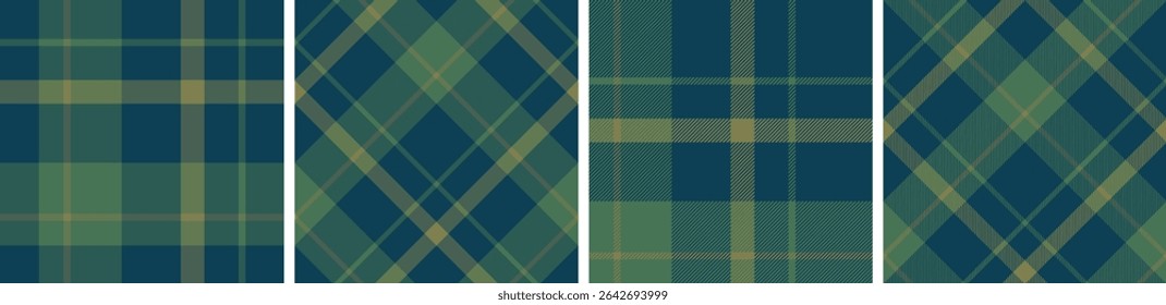 Plaid pattern seamless tartan check plaid for skirt, tablecloth, blanket, duvet cover, or other modern fashion print.