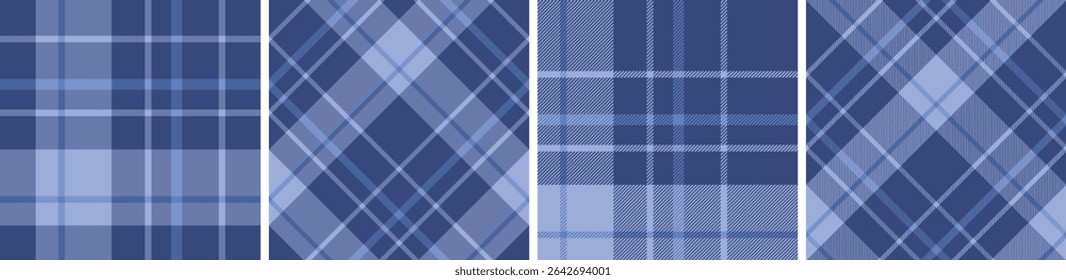 Plaid pattern seamless tartan check plaid for skirt, tablecloth, blanket, duvet cover, or other modern fashion print.