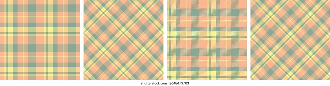 Plaid pattern seamless tartan check plaid for skirt, tablecloth, blanket, duvet cover, or other modern fashion print.