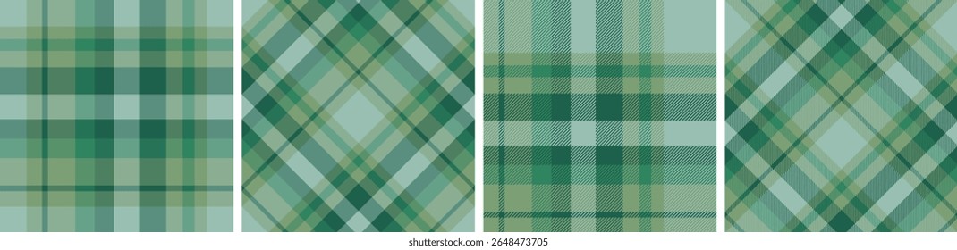 Plaid pattern seamless tartan check plaid for skirt, tablecloth, blanket, duvet cover, or other modern fashion print.