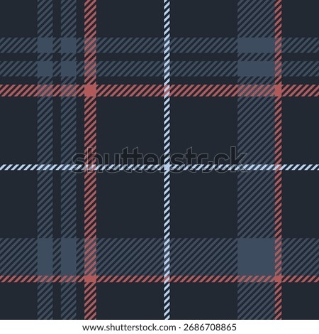 Plaid pattern seamless tartan check plaid for skirt, tablecloth, blanket, duvet cover, or other modern textile print